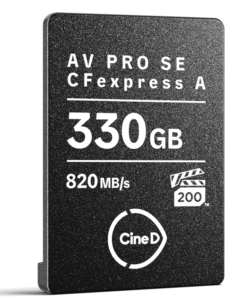 ANGELBIRD CFexpress Type A SE, VPG200, R820/W730 (Type A) 330GB - CineD Edition