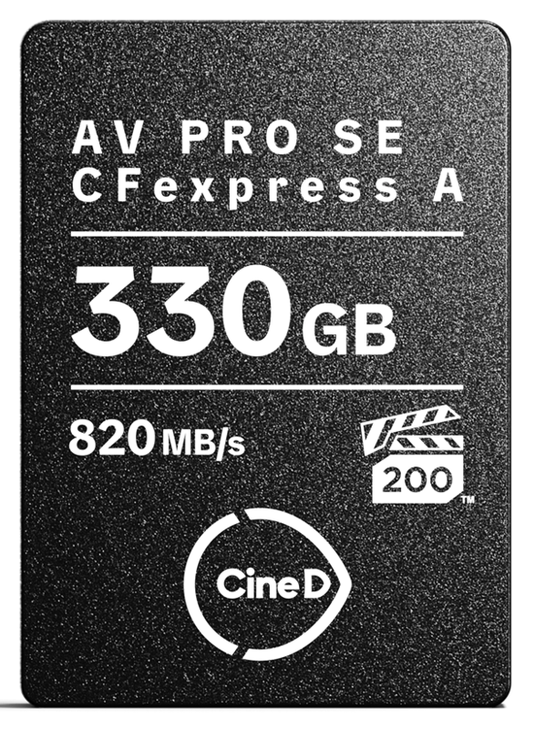 ANGELBIRD CFexpress Type A SE, VPG200, R820/W730 (Type A) 330GB - CineD Edition