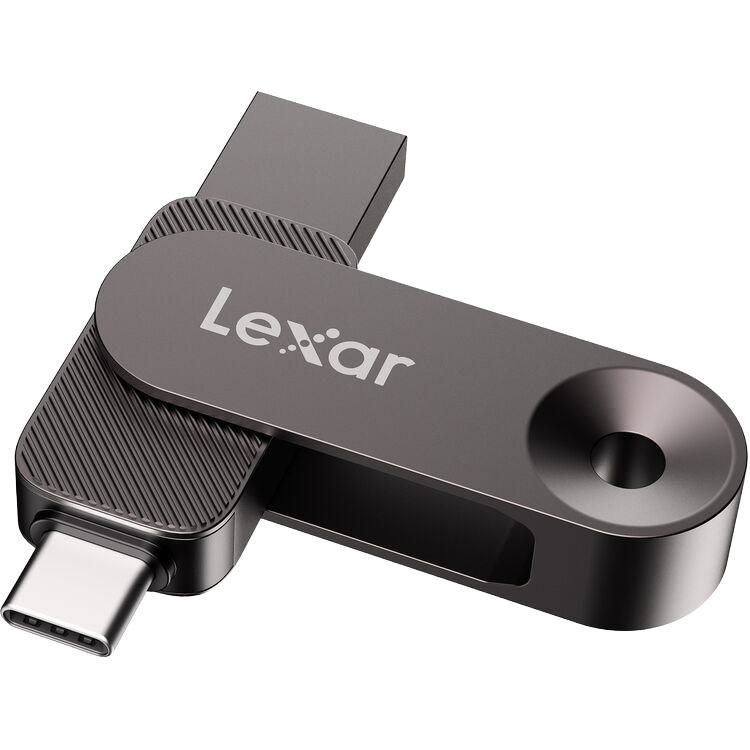 LEXAR JumpDrive Dual Drive D500 Type-C/Type-C & Type-A, up to R400/W360 (USB 3.2) 512GB