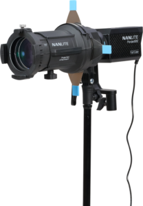 NANLITE Forza 60C LED Color Spot Light with 19°&36° Projection Attachment