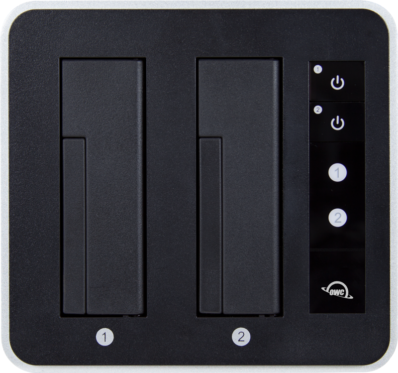 OWC Drive Dock with USB-C (USB 3.1 Gen 2) Dual Drive Bay Solution