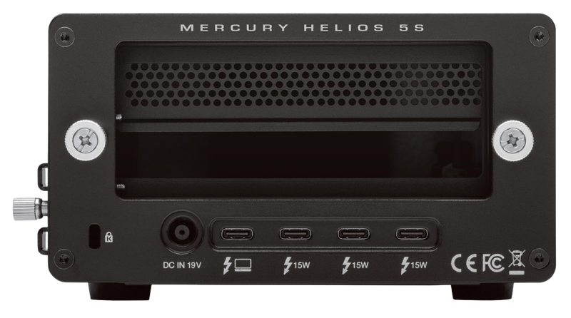 OWC Mercury Helios 5S Thunderbolt 5 (USB-C) PCIe and Connectivity Expansion Solution
