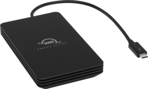 OWC Envoy Ultra Thunderbolt 5 with data rates over 6000MB/s on TB5, 8.0TB