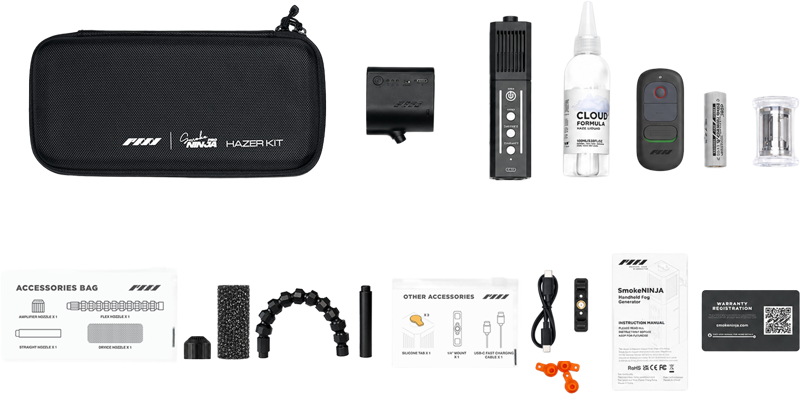 PMI SmokeNINJA PRO Hazer Kit V2