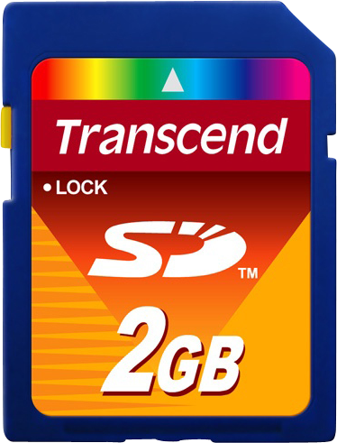 TRANSCEND Secure Digital SD 45X 2GB