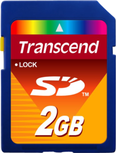 TRANSCEND Secure Digital SD 45X 2GB