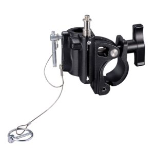 Avenger Barrel Clamp, Black w/T-Knob 42-52mm/1.65-2.04'' Ø