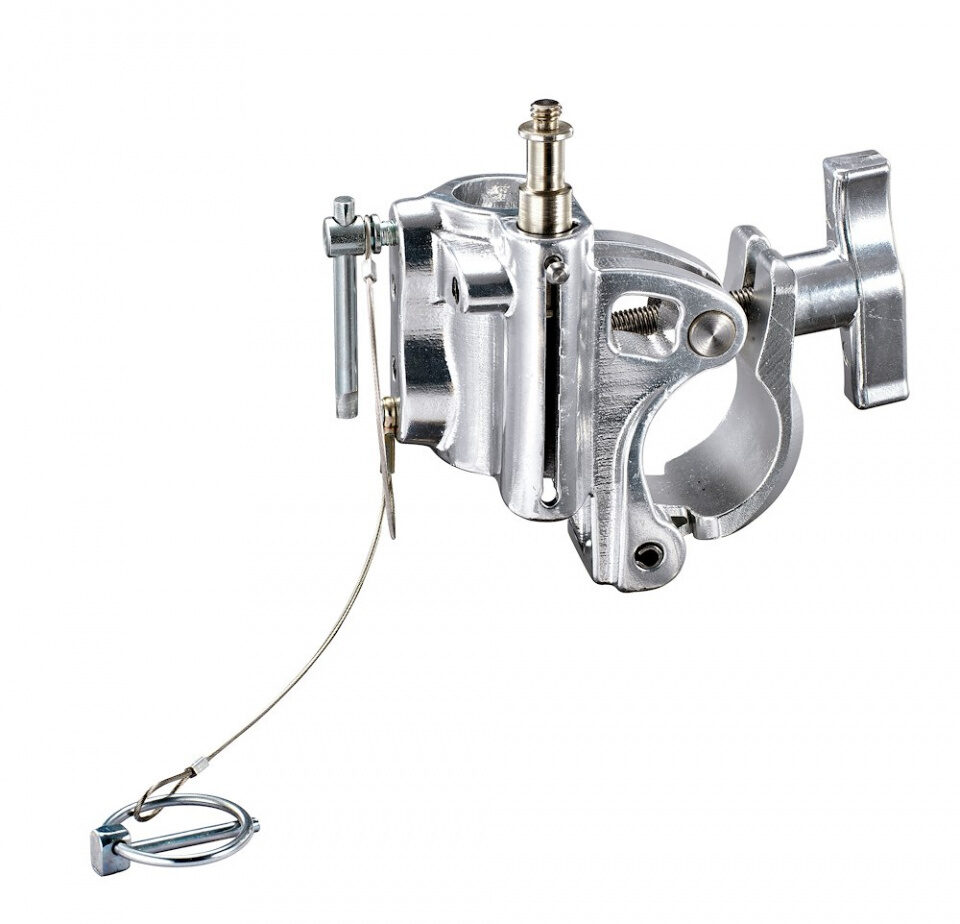 Avenger Barrel Clamp, Silver w/T-Knob 42-52mm/1.65-2.04'' Ø