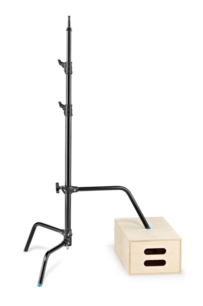 Avenger C-Stand 25 With Sliding Leg In Black Finish