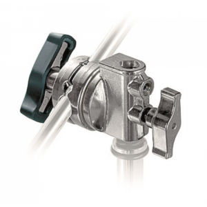 Avenger Grip Head 2.5in Silver w/16mm/ 5/8in Receiver,T-Knob