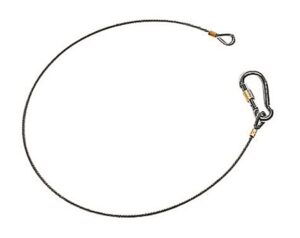 Avenger Safety Cable, 100cm/39.4'' Rigging w/Screw Lock 4mm Ø
