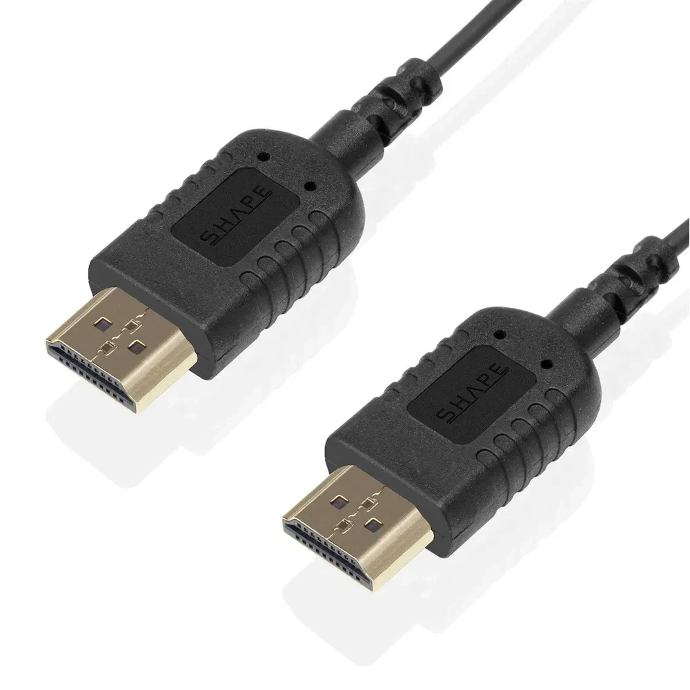 SHAPE Skinny HDMI to HDMI 8K Ultra High-Speed Cable 18’’ (45cm)