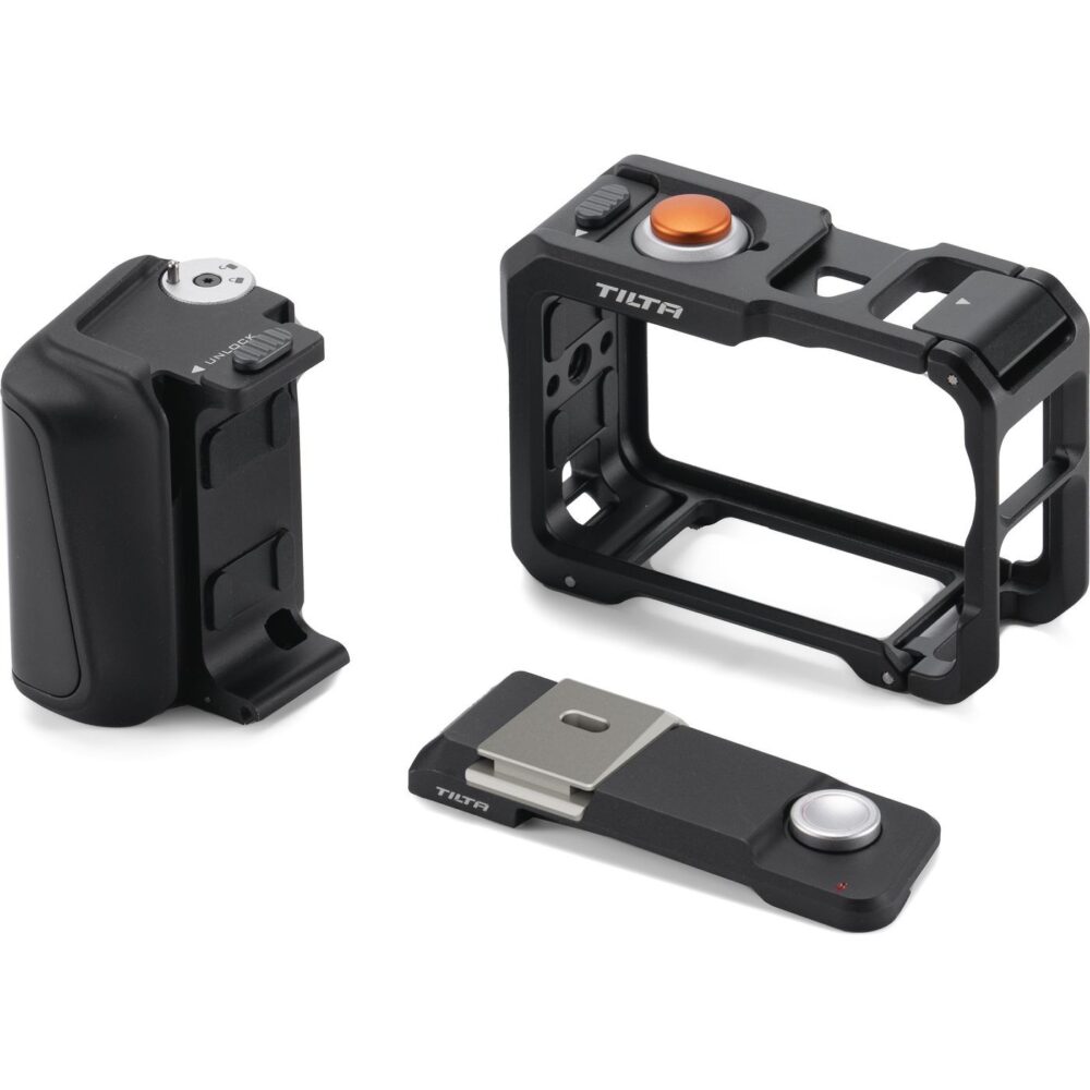 Tilta Camera Cage for DJI Osmo Action 6 Street Snap Kit - Black