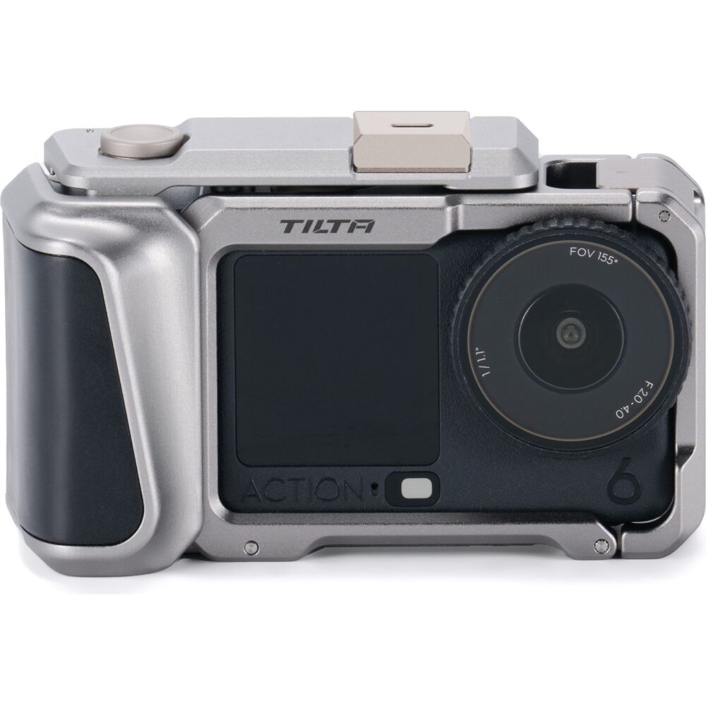 Tilta Camera Cage for DJI Osmo Action 6 Street Snap Kit - Titanium Gray