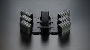 Tilta Foldable Charging Station for L-Series/NP-F Battery Kit (2 Batteries) - Black