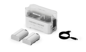 Tilta LP-E6P Charging Station Battery Kit (2 Batteries) - Off White