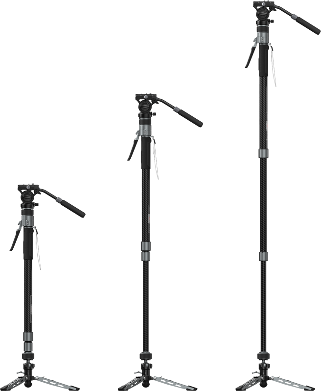 SMALLRIG 6286 Potato Jet TRIBEX PRO X-Clutch Hydraulic Monopod (Video Version)