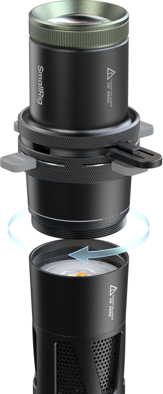 SMALLRIG 6377 RF 20C with SP Air Spotlight Kit