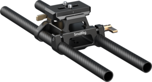 SMALLRIG 6761 Arca-Type Mount Plate with 15mm Dual Rod Clamp