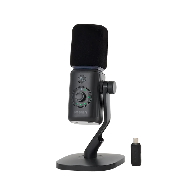 AMARAN Mic Desktop Stand Kit (Charcoal)