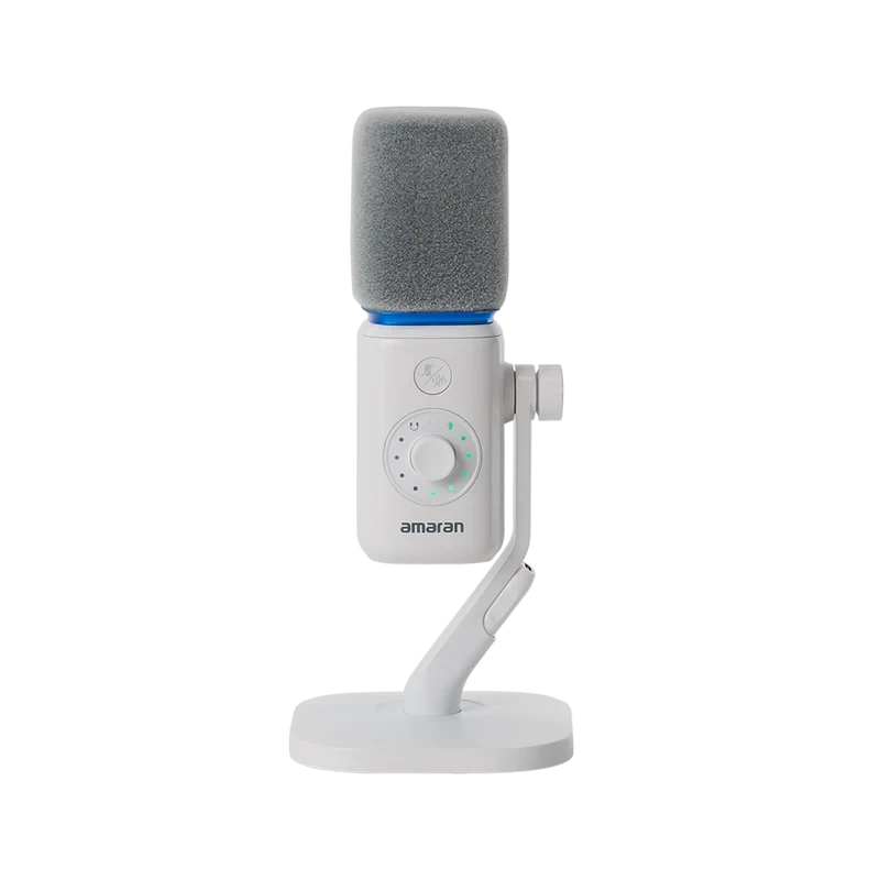 AMARAN Mic Desktop Stand Kit (White)