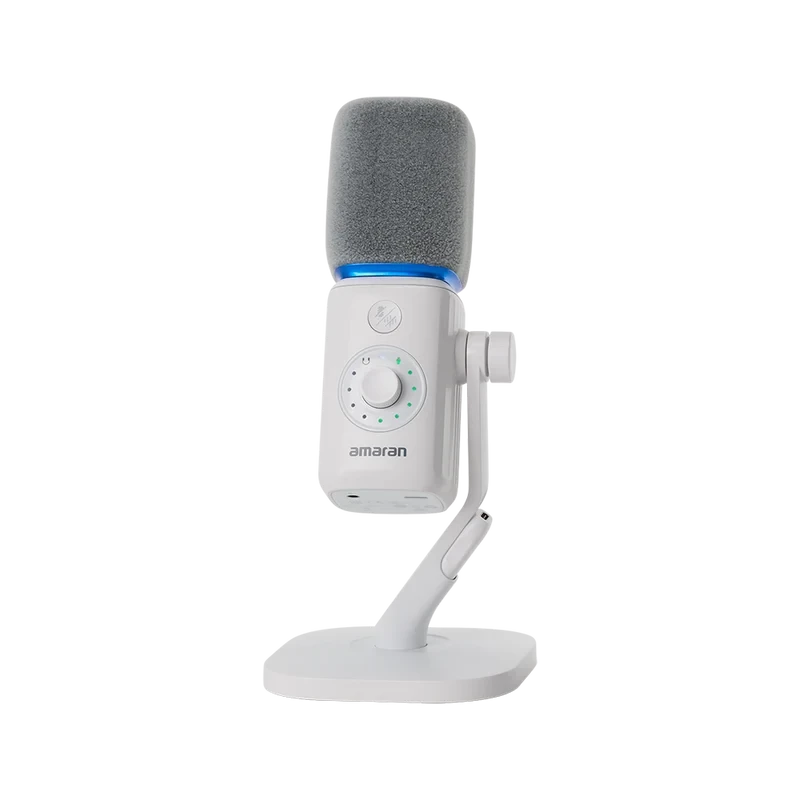 AMARAN Mic Desktop Stand Kit (White)