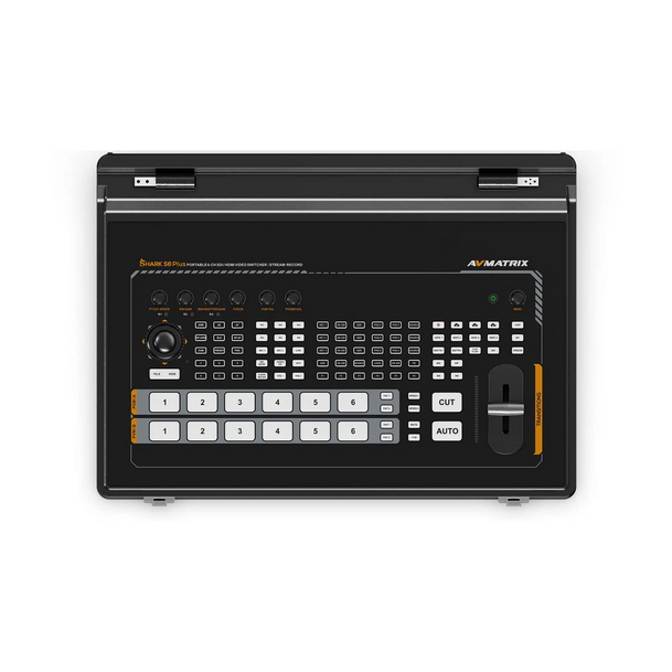 AVMATRIX Shark S6 PLUS 6ch SDI/HDMI Portable Video Switcher