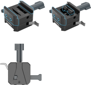 SMALLRIG 5690 V-Mount Battery Mount Plate Kit for Arca-Swiss Plate / NATO Rail