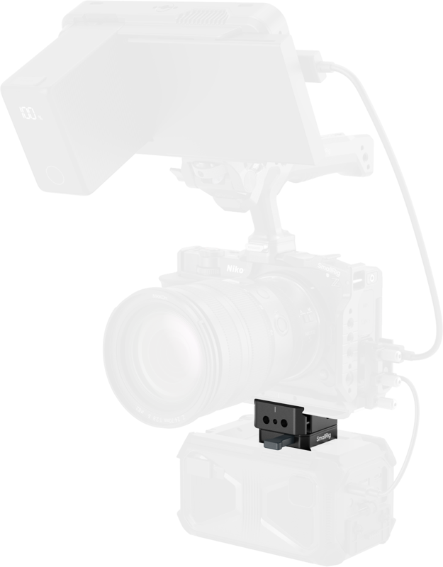 SMALLRIG 5690 V-Mount Battery Mount Plate Kit for Arca-Swiss Plate / NATO Rail