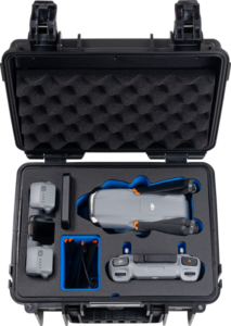 BW Outdoor Cases Type 3000 for DJI Air 3 / DJI Air 3S / Black (MOQ 25pcs)