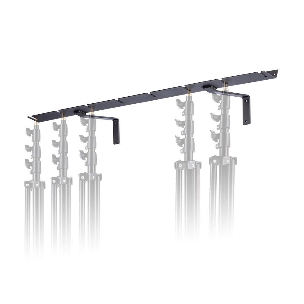 Manfrotto 027 – Wall-Mounted Holder for 8 Light Stands
