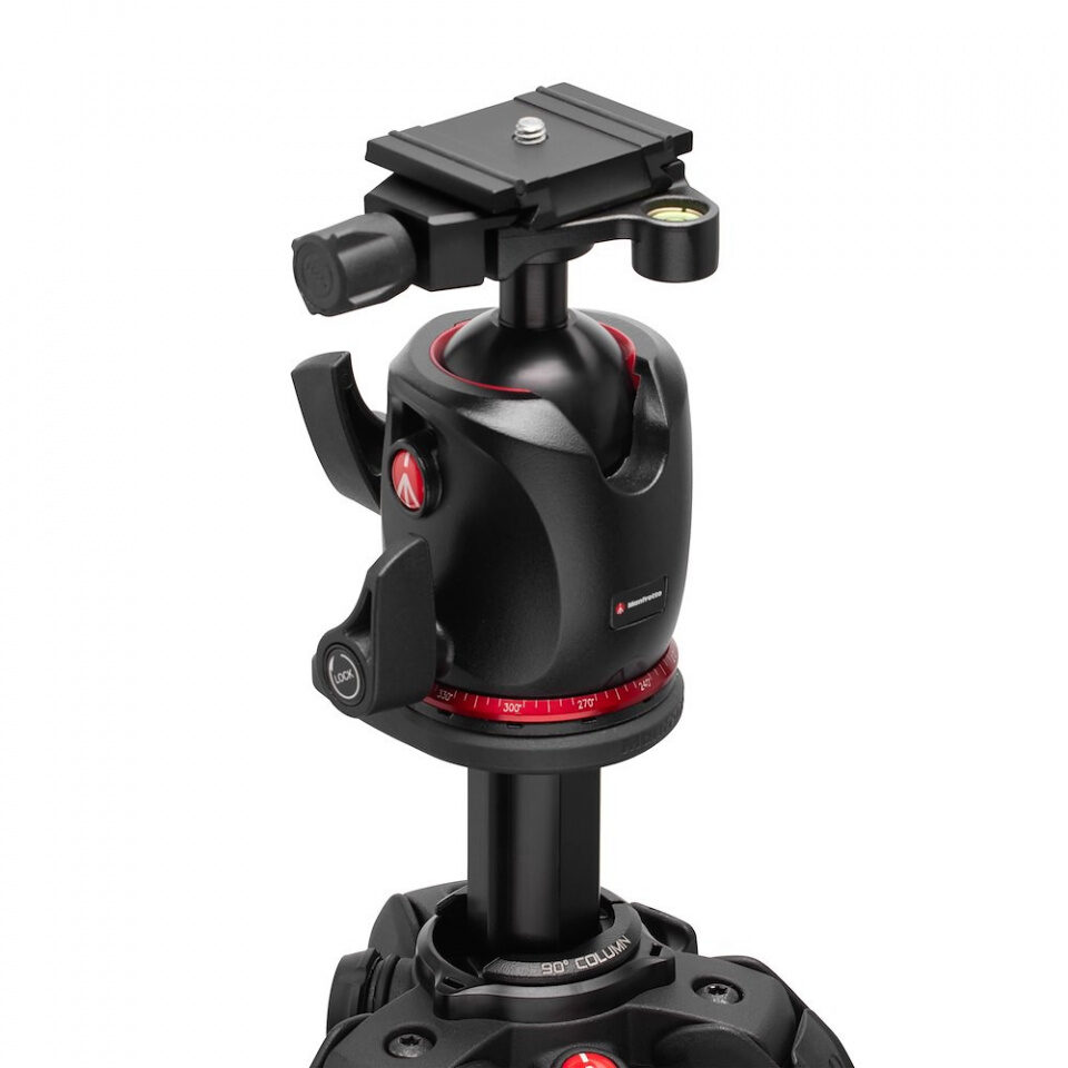 Manfrotto 055XPRO AS carbon tripod kit with ball head