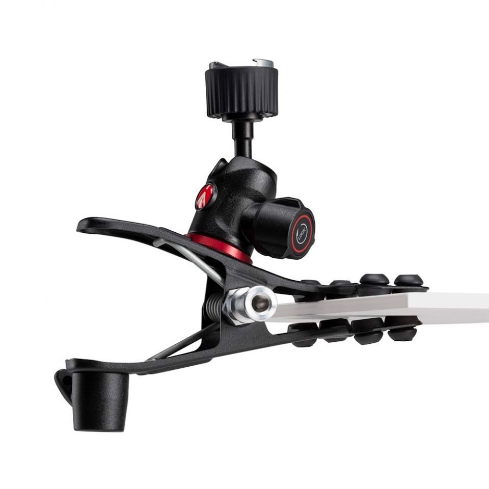 Manfrotto 175F-2 Cold Shoe Spring Clamp with Ball Head