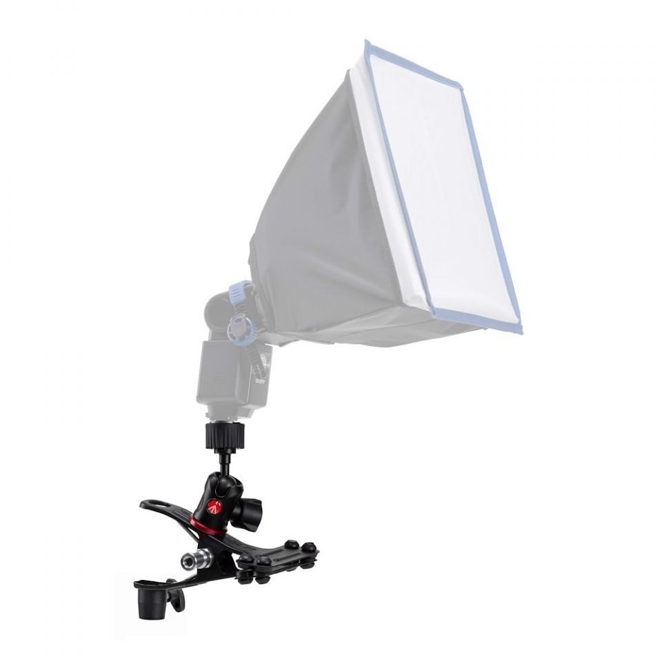 Manfrotto 175F-2 Cold Shoe Spring Clamp with Ball Head