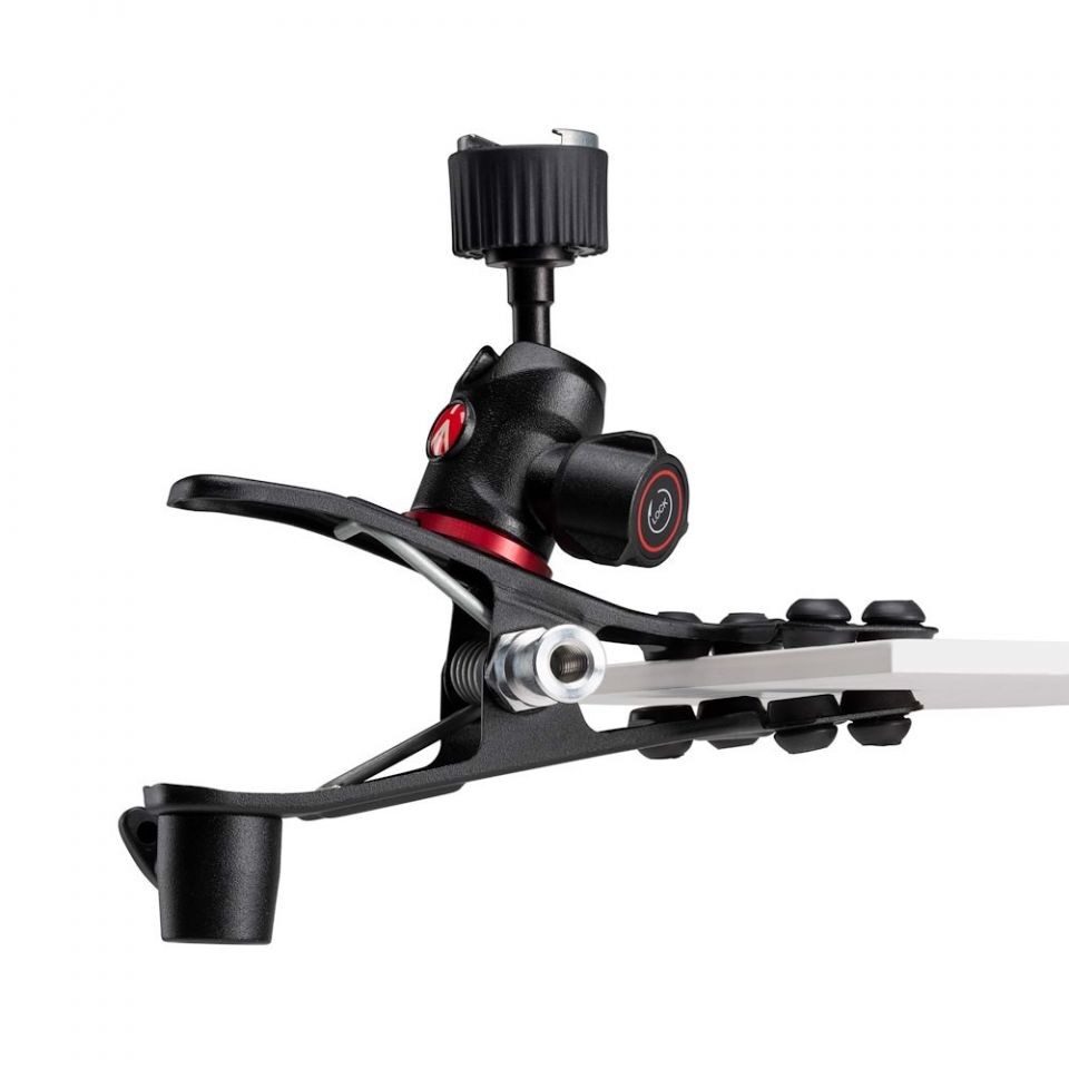 Manfrotto 175F-2 Cold Shoe Spring Clamp with Ball Head