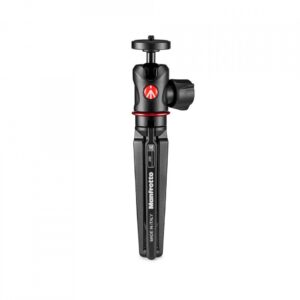 Manfrotto 209 tabletop tripod with 492 ball head and extension