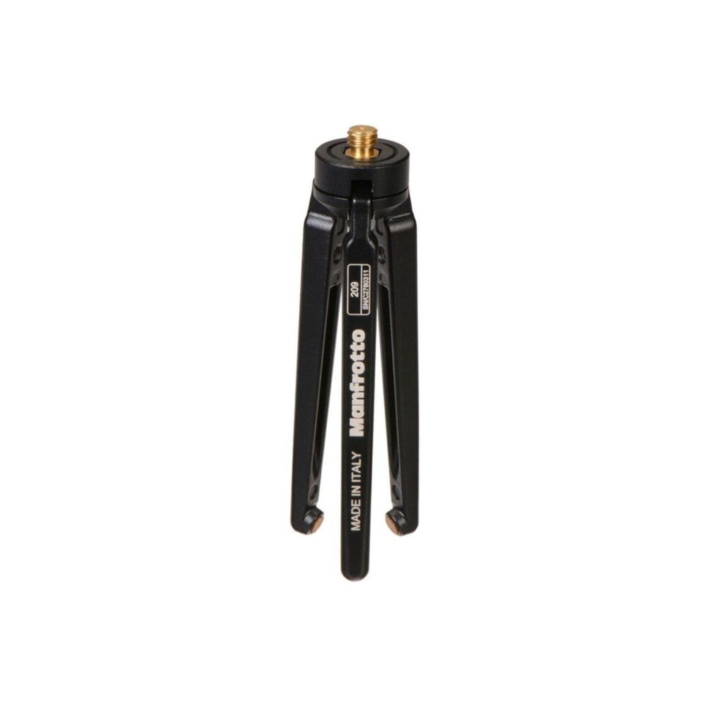 Manfrotto 209 – tabletop tripod with 3/8″ thread