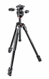 Manfrotto 290 Xtra Aluminium 3-Section Tripod with 3W head