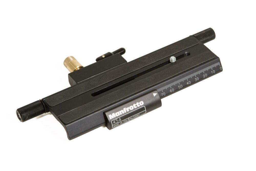 Manfrotto 454 – 120 mm Micrometric Macro Rail