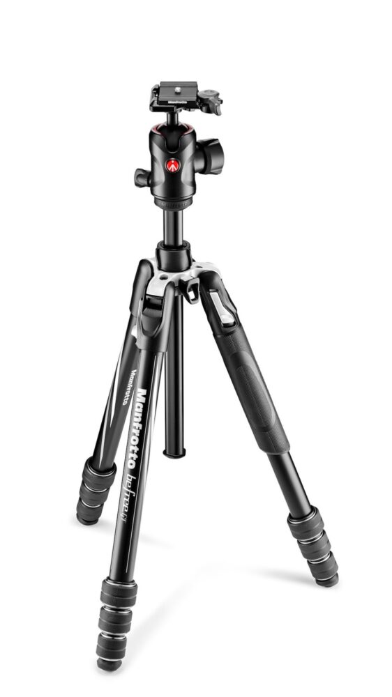 Manfrotto Befree GT MKBFRTA4GT-BH – Aluminium Travel Tripod with 496 Ball Head