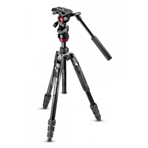 Manfrotto Befree Live – aluminium video tripod M‑Lock/Twist