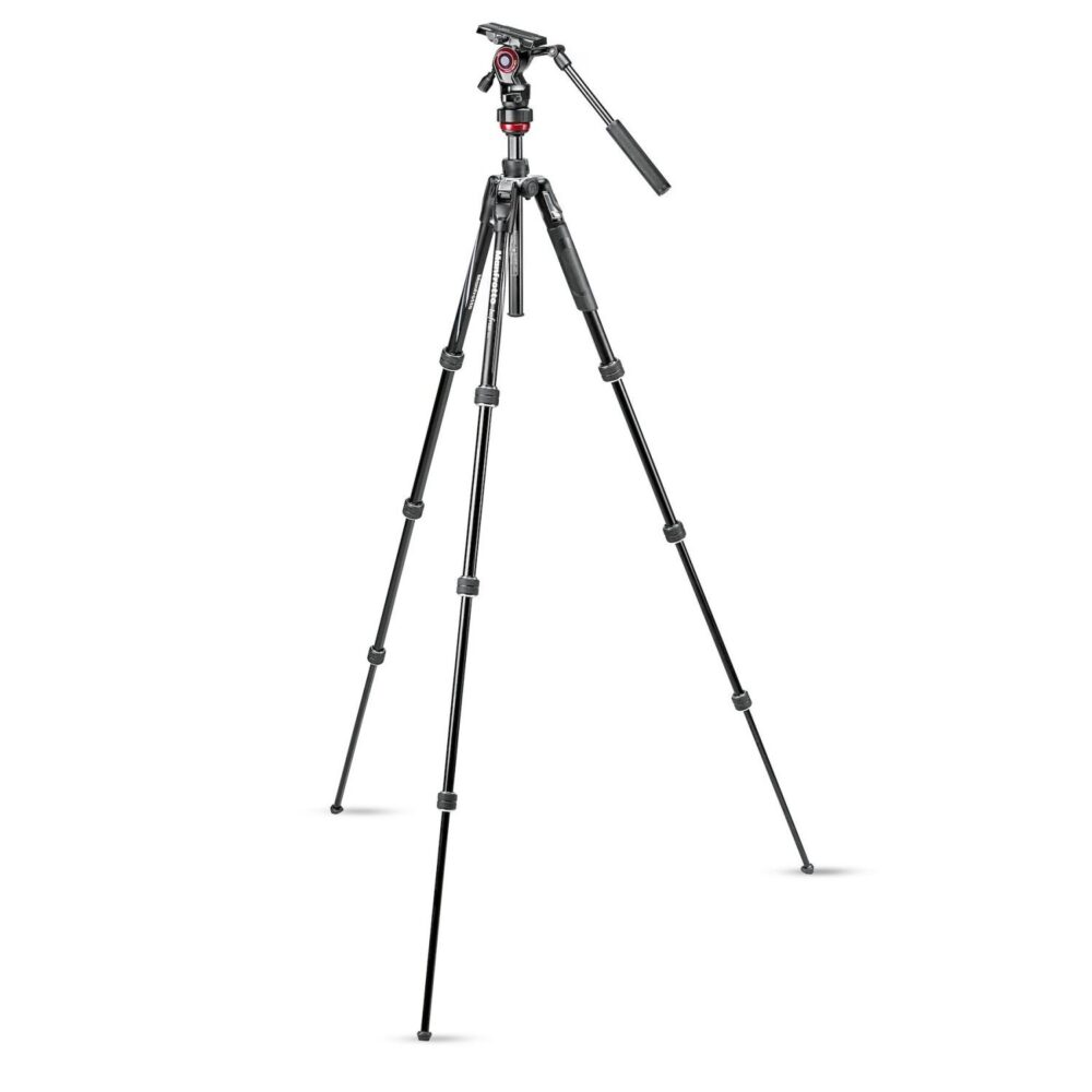 Manfrotto Befree Live – aluminium video tripod M‑Lock/Twist