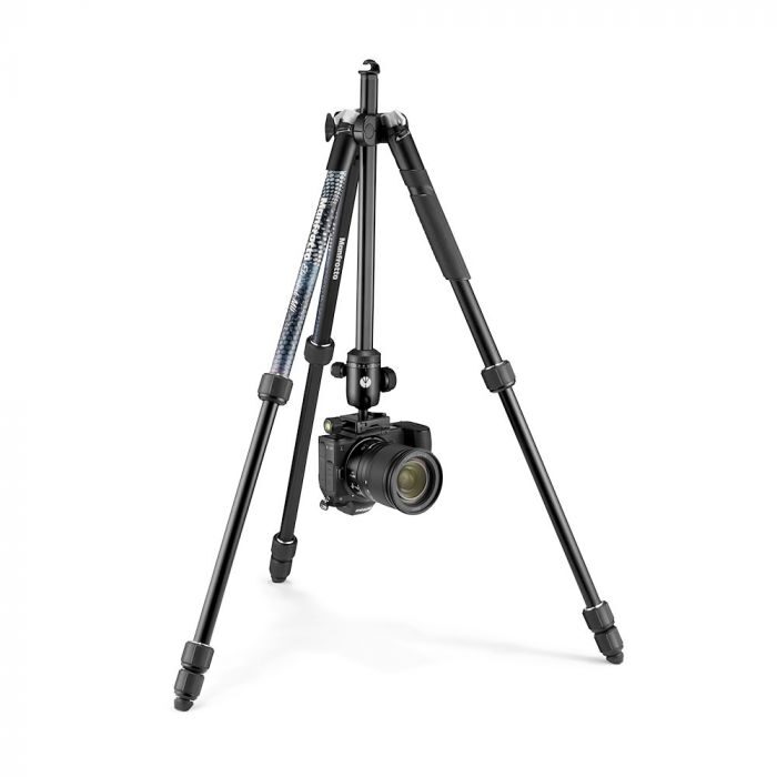 Manfrotto Element MII Aluminium Black – Travel Tripod with Ball Head