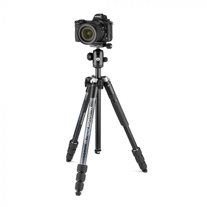 Manfrotto Element MII Aluminium Black – Travel Tripod with Ball Head