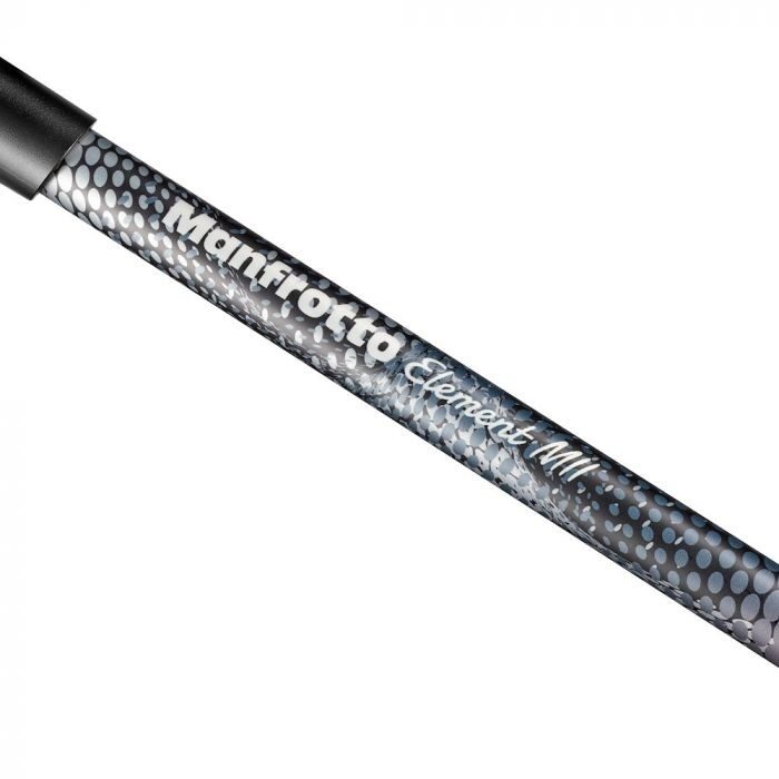 Manfrotto Element MII Aluminium Black – Travel Tripod with Ball Head