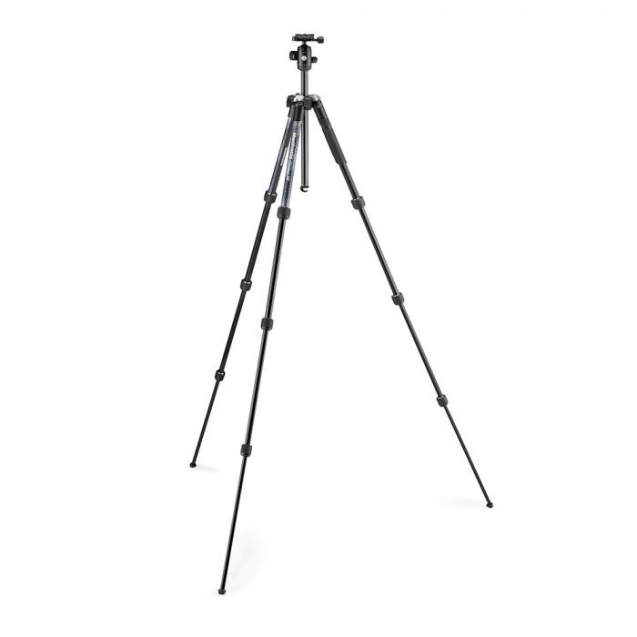 Manfrotto Element MII Aluminium Black – Travel Tripod with Ball Head