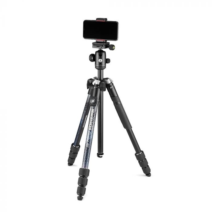 Manfrotto Element MII Mobile Bluetooth Aluminium Black Travel Tripod Kit
