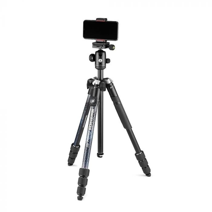 Manfrotto Element MII Mobile Bluetooth Aluminium Black Travel Tripod Kit