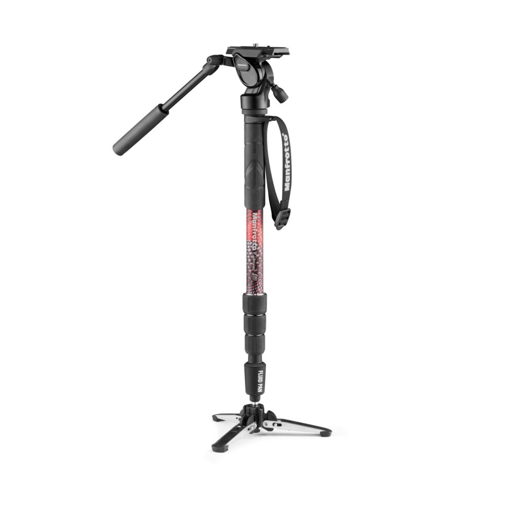 Manfrotto Element MII Video Monopod Aluminium Kit with Fluid Head