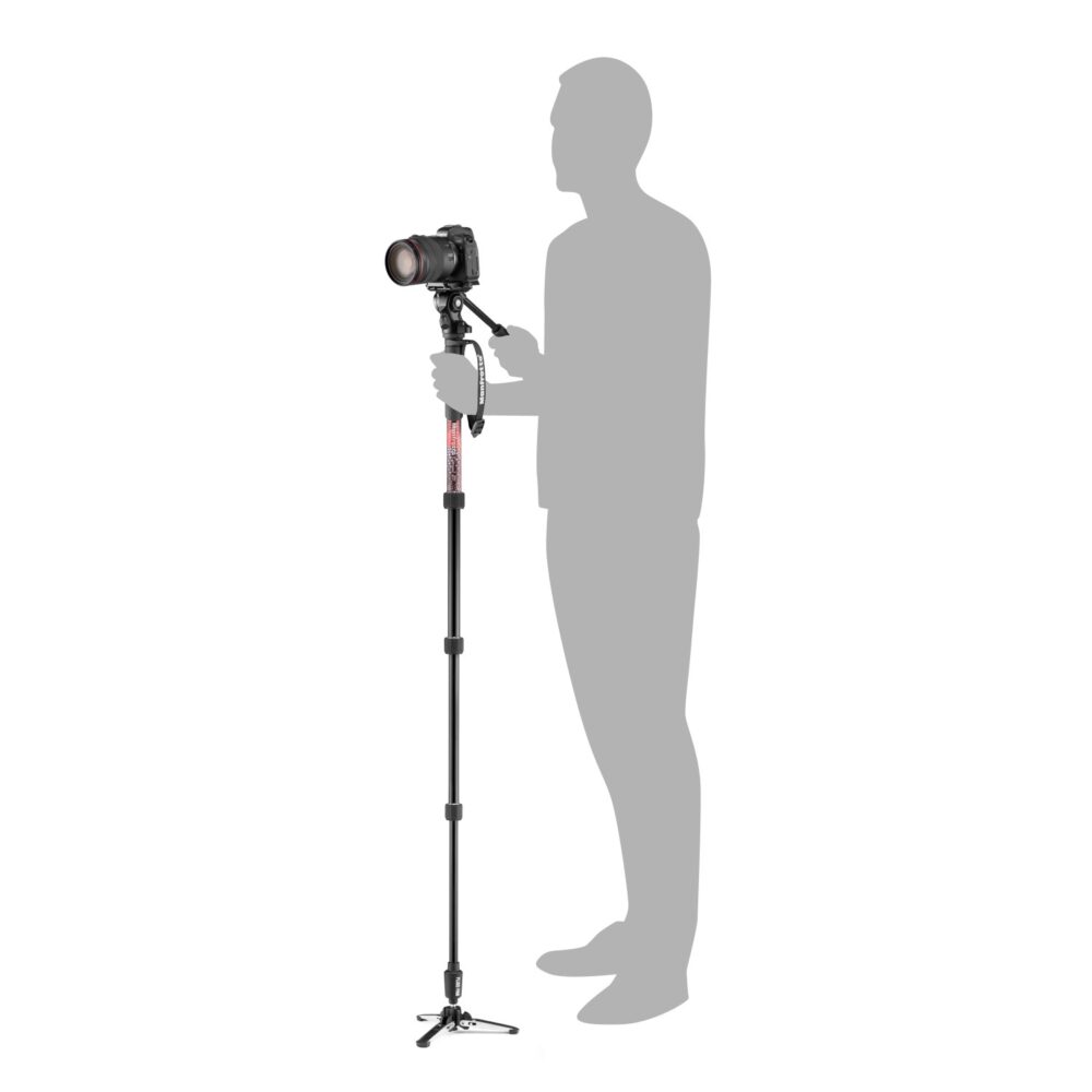 Manfrotto Element MII Video Monopod Aluminium Kit with Fluid Head
